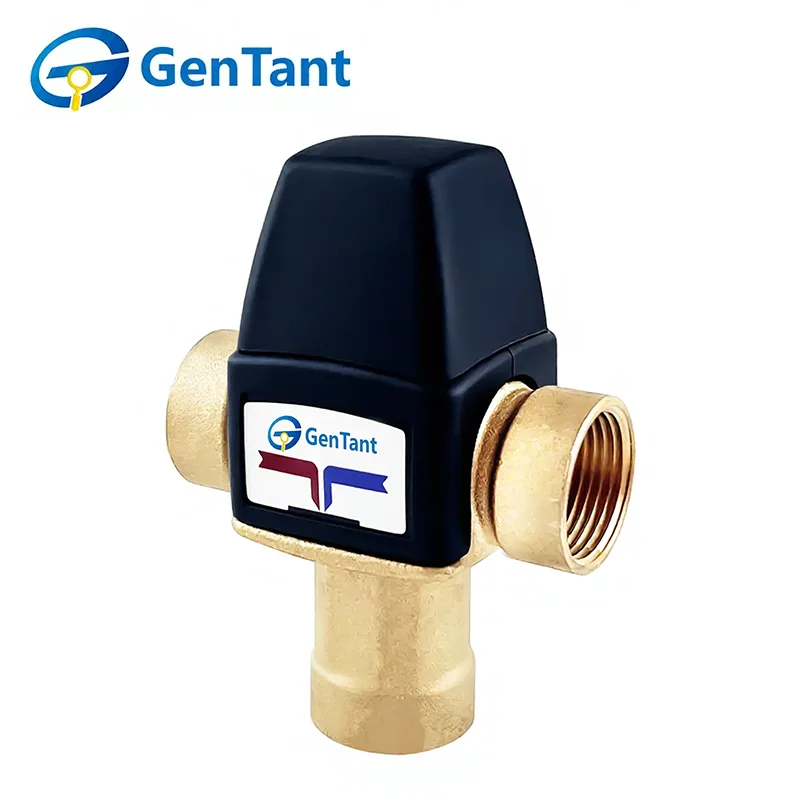 Van trộn nhiệt có cửa xả nước ở đáy